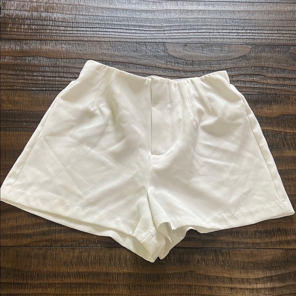 glam Pants - Boutique White Shorts